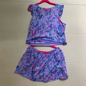Kids Lily Pulitzer marching set.